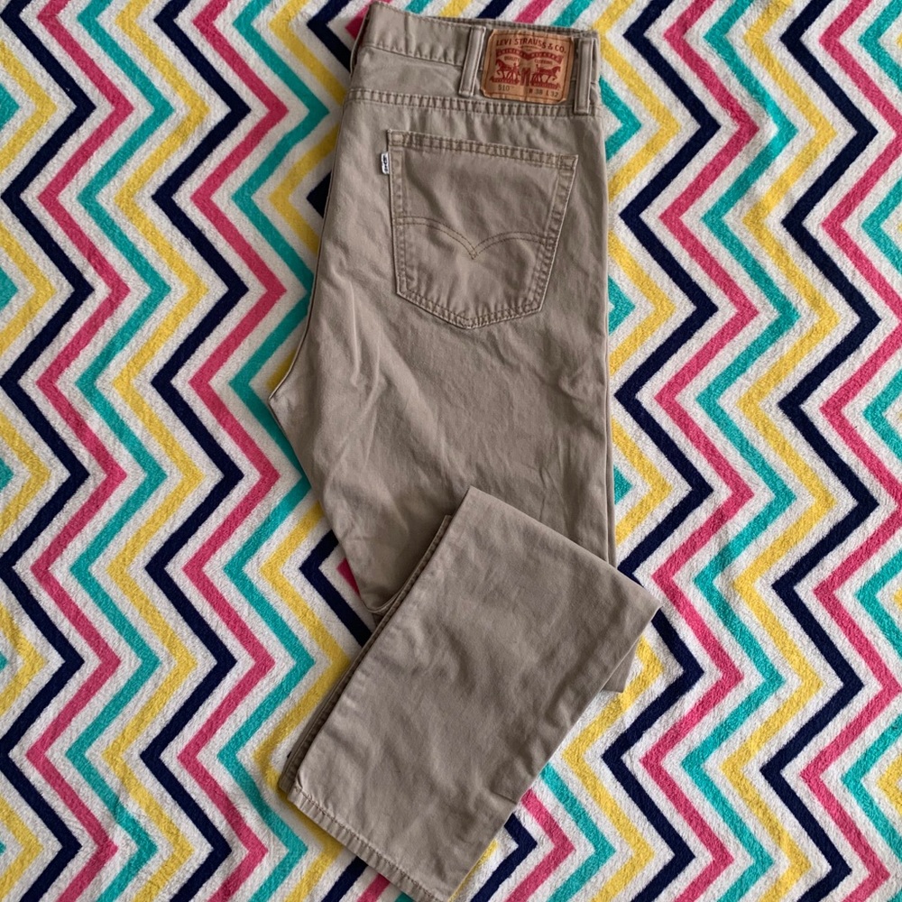 Levi's Mens 510 Tan Jeans